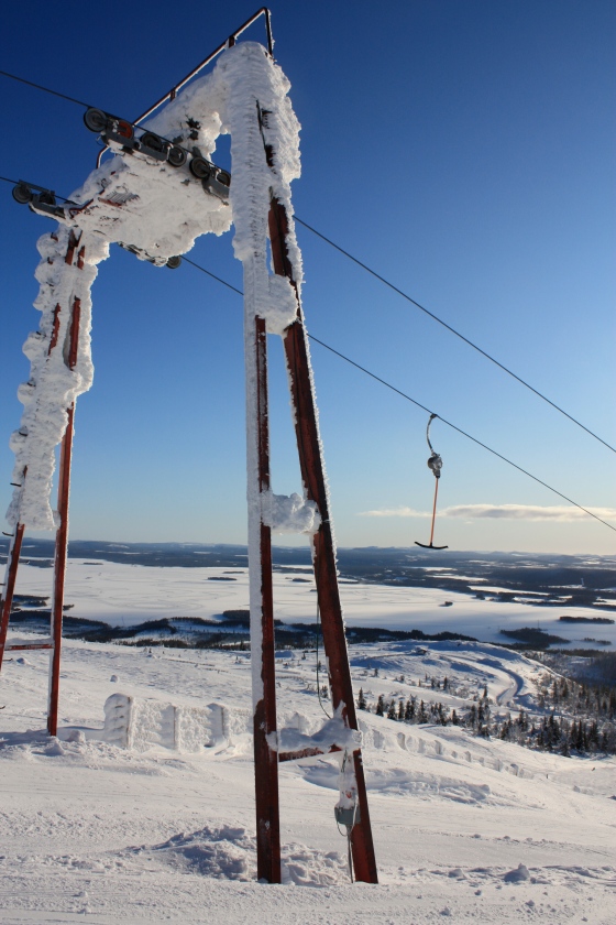 Skiing Arjeplog